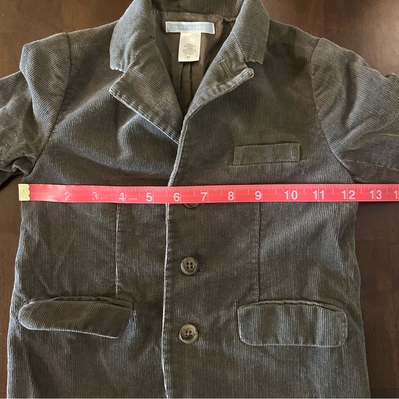 Janie and Jack Boys Gray Corduroy Blazer Jacket Size 2T - Picture 12 of 16
